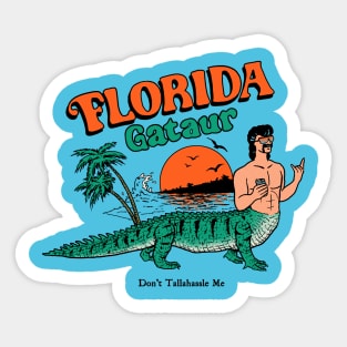 Florida Gataur Sticker